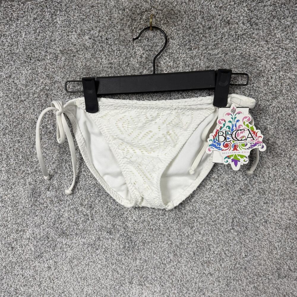 Becca Rebecca Virtue Bikini Bottom XS Mediterranean Summer Mermaidcore‎ Coquette